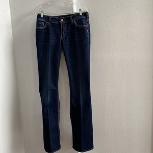Silver Jeans Suki Women's Dark Blue Boot Cut Jeans 30/37